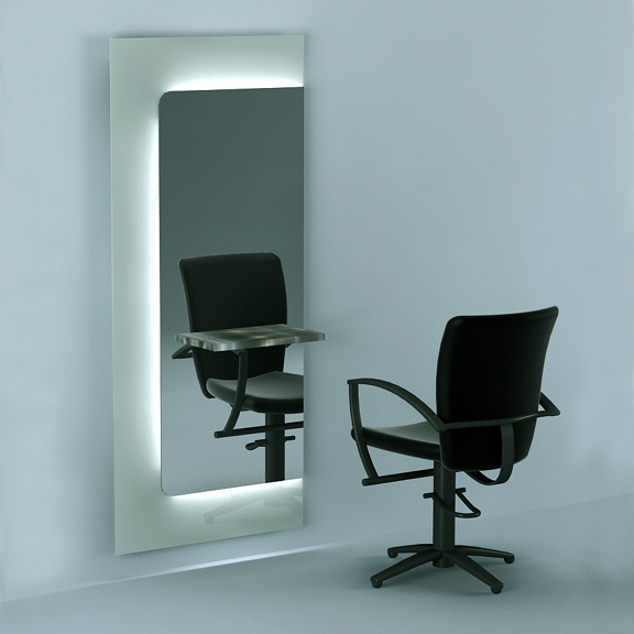 Double Sided Illuminated Makeup Mirror Conair Lighted Illuminated Salon Mirrors Furniture