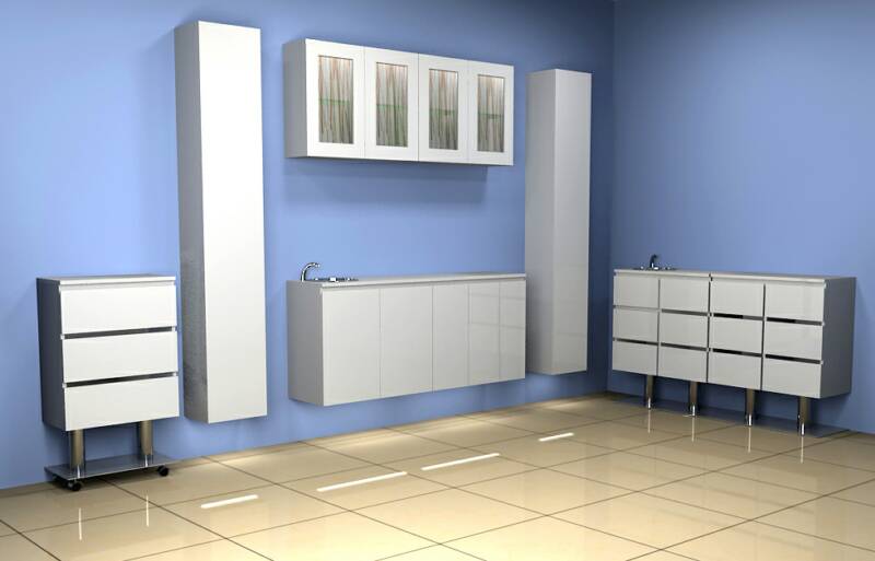 spa cabinetry | salon furniture | salon and spa cabinets